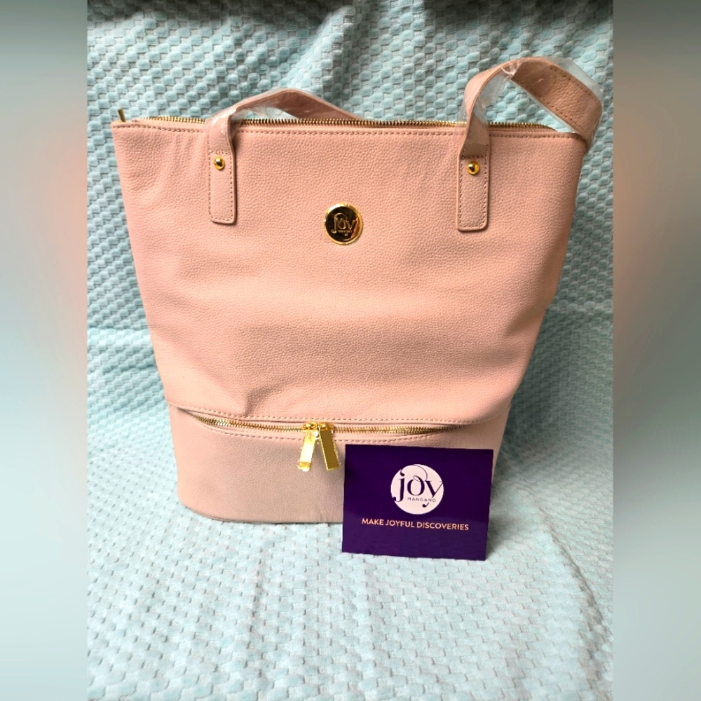 Joy Mangano Double Decker Tote Bag